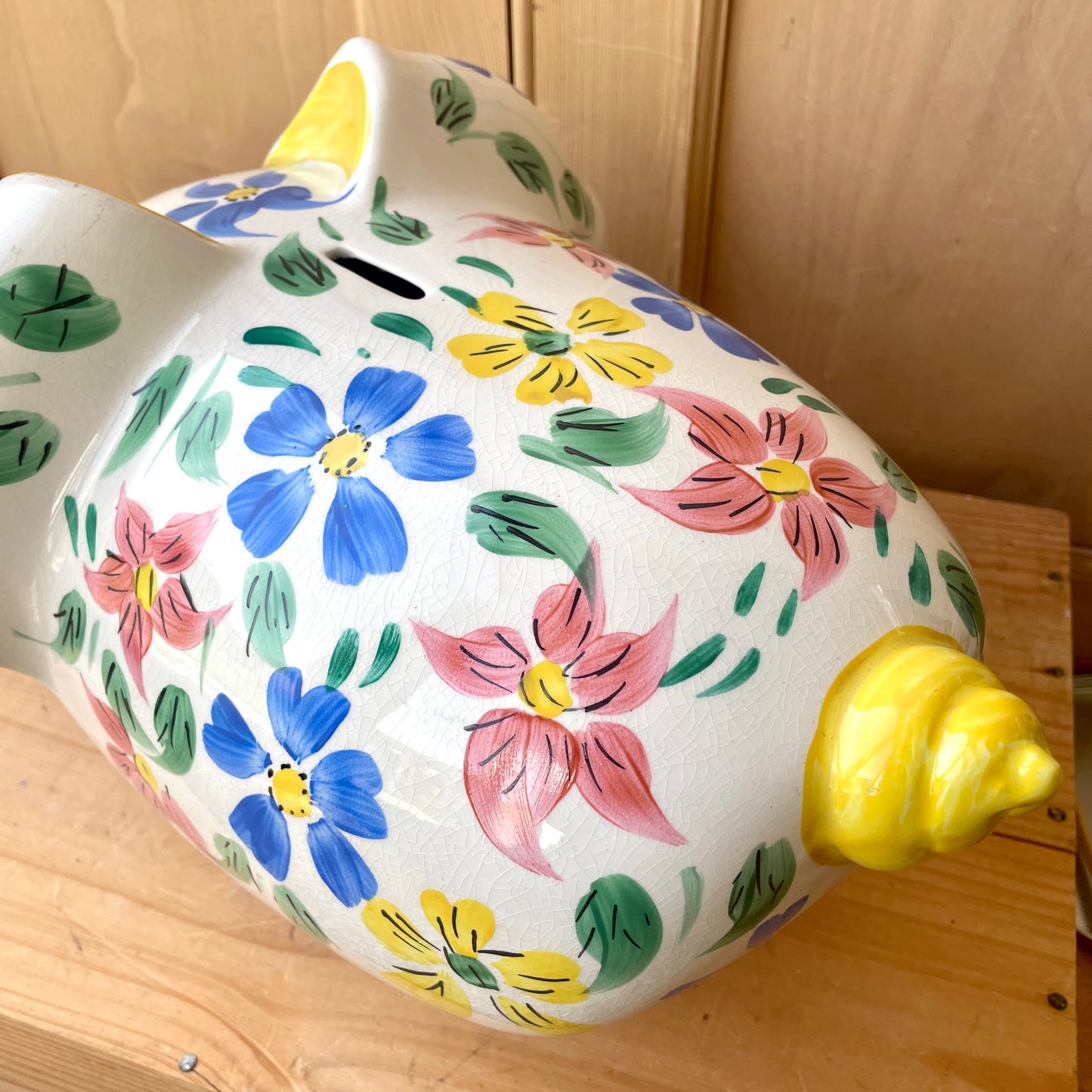 Vintage Very Large Arthur Wood piggy bank