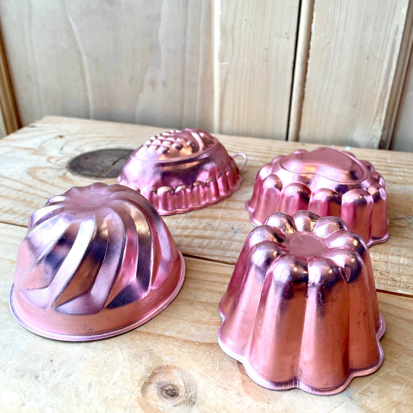 Vintage Individual Jelly Moulds