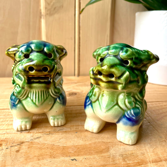 Small Vintage Foo Dogs