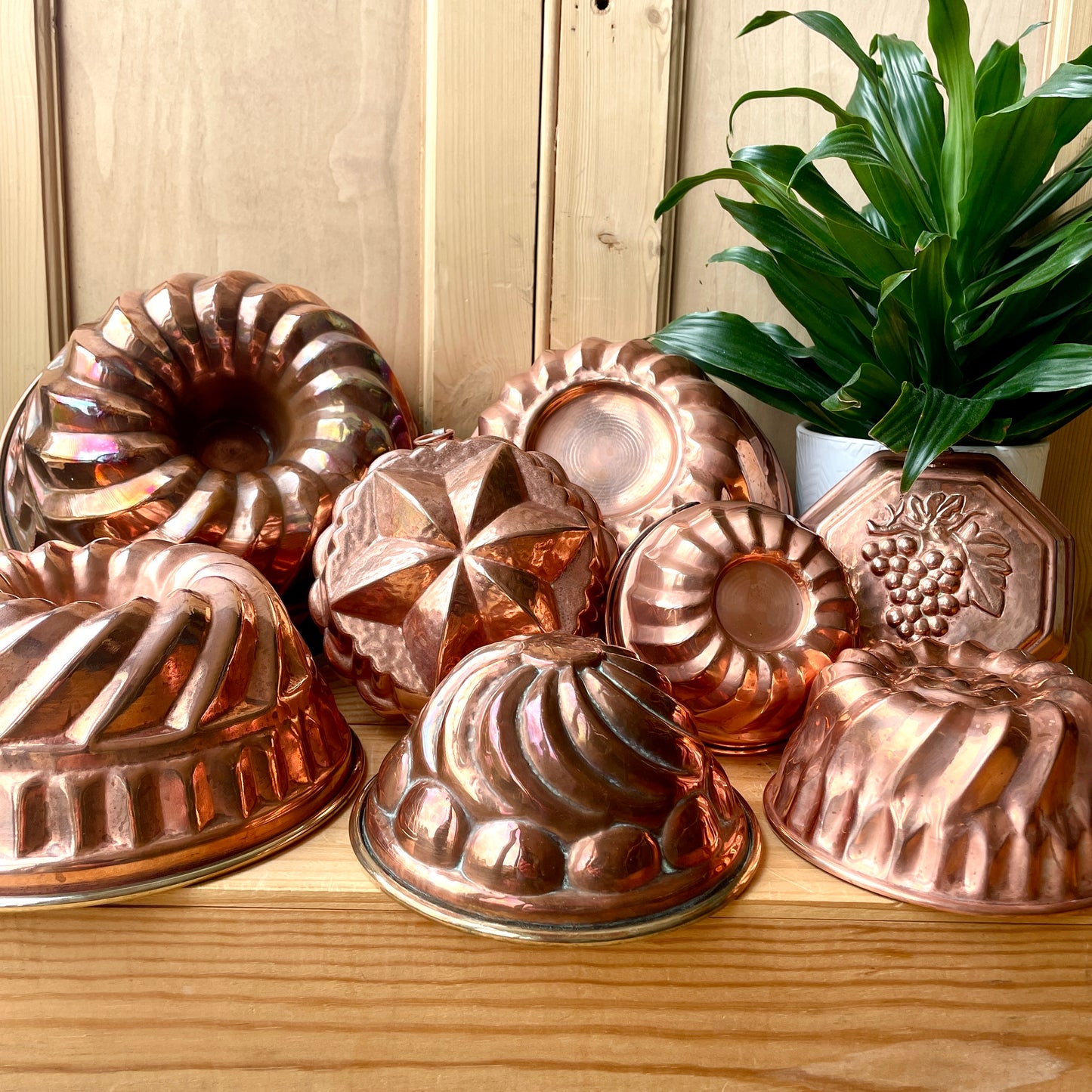 Vintage Copper moulds