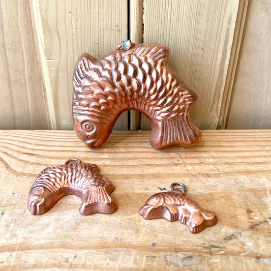 Vintage French Chocolate Fish Moulds