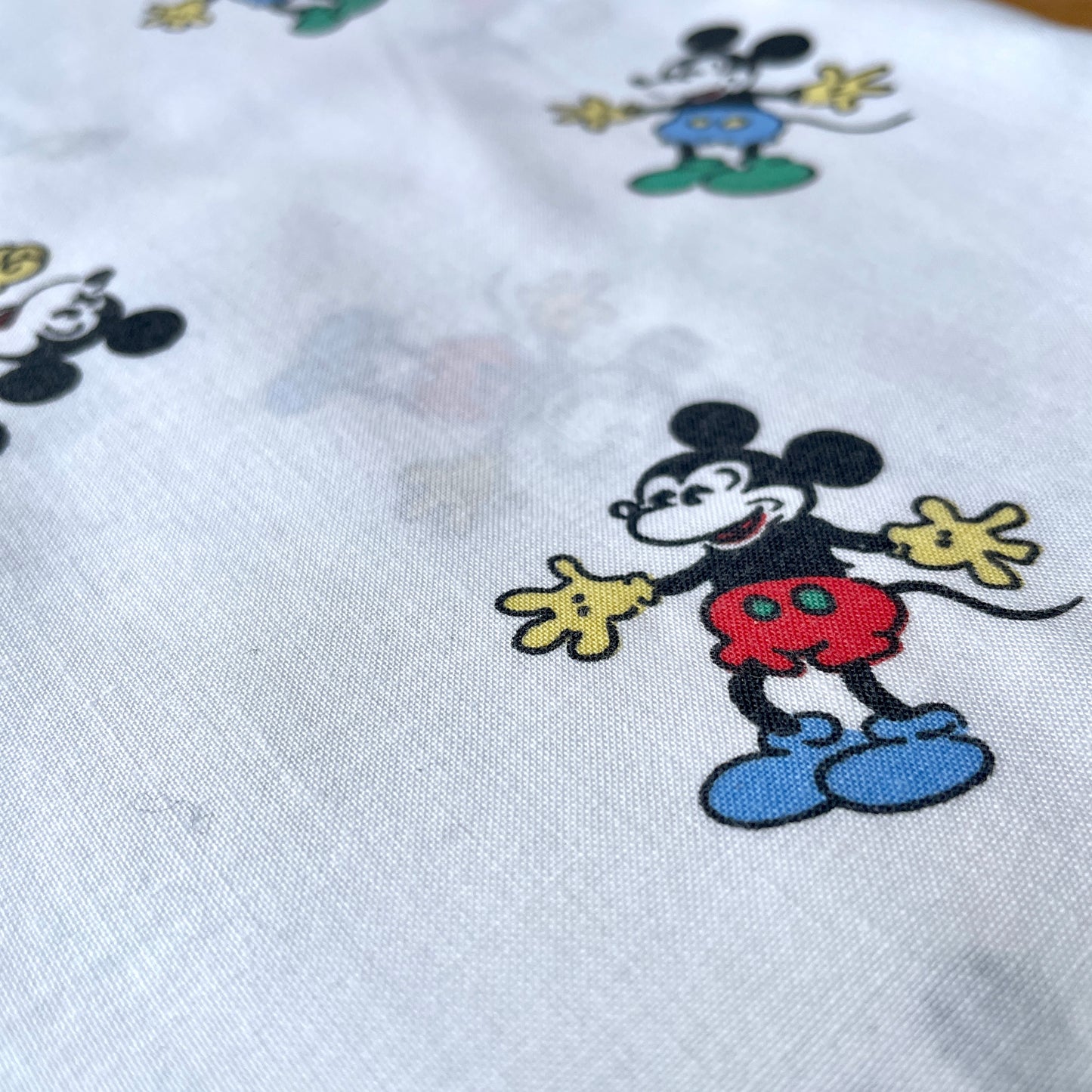 Vintage Mickey Mouse Single Duvet Set