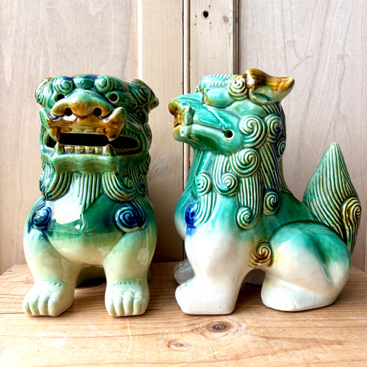 Very Large Vintage Foo Dogs