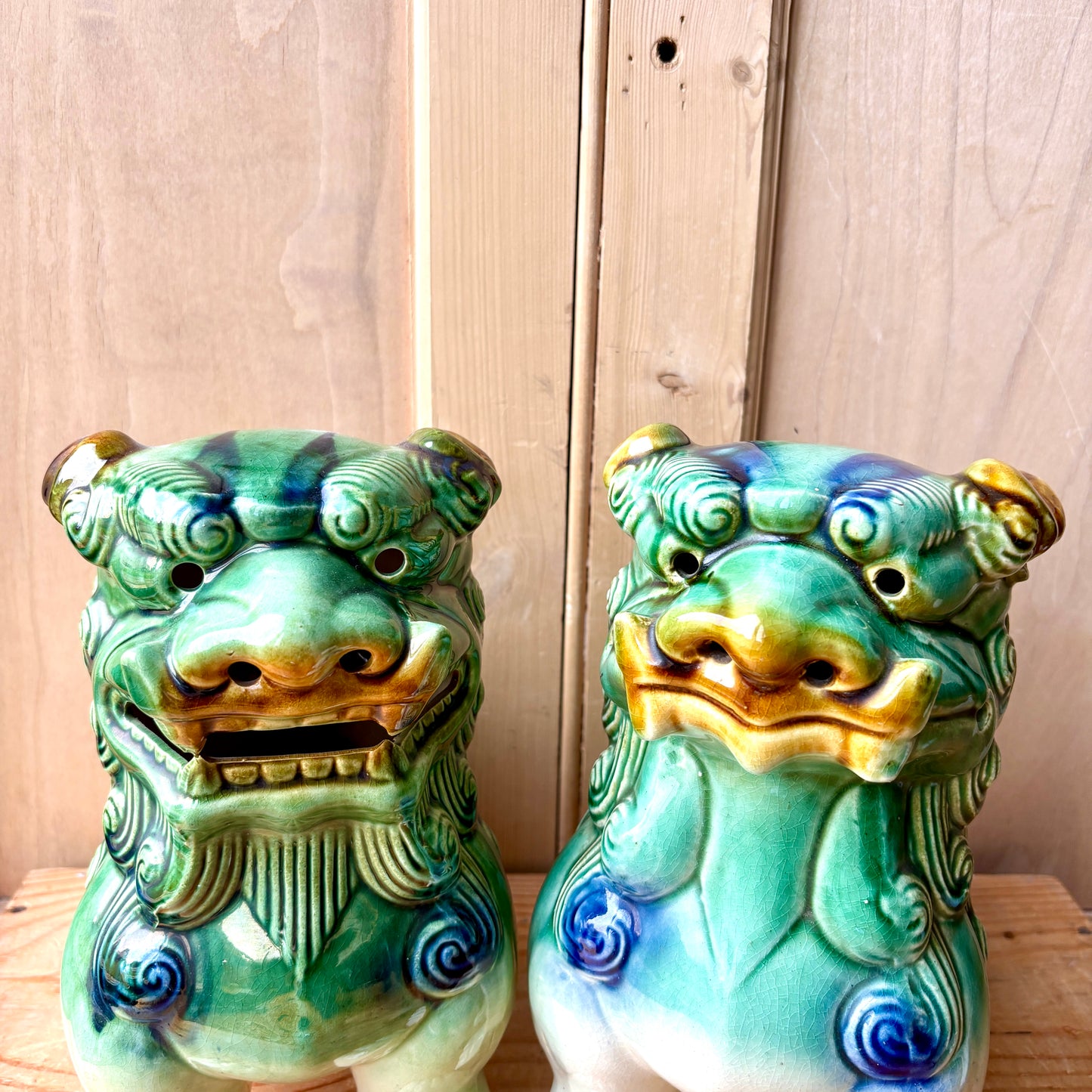 Very Large Vintage Foo Dogs