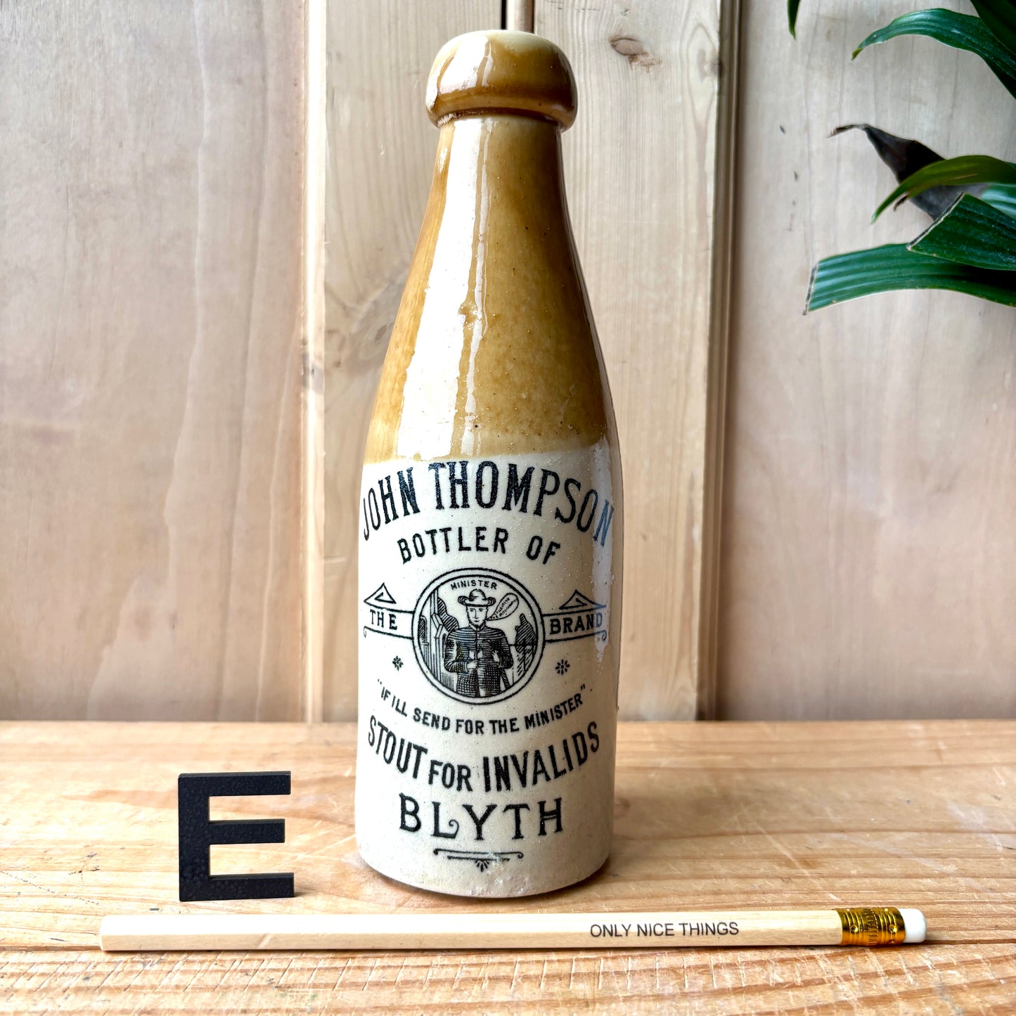 Antique Stone Ginger beer bottles