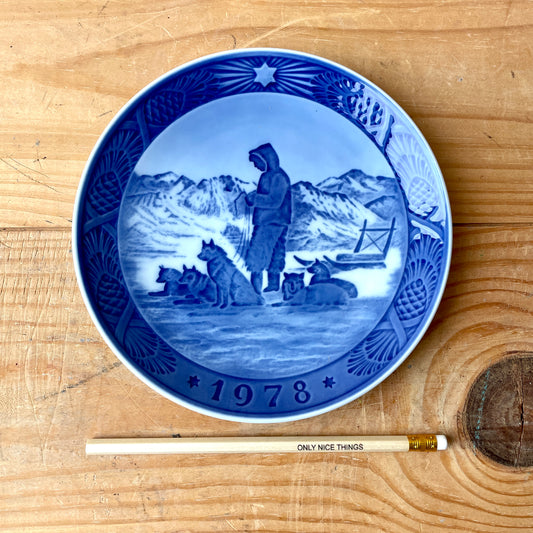 Royal Copenhagen Christmas Plate 1978