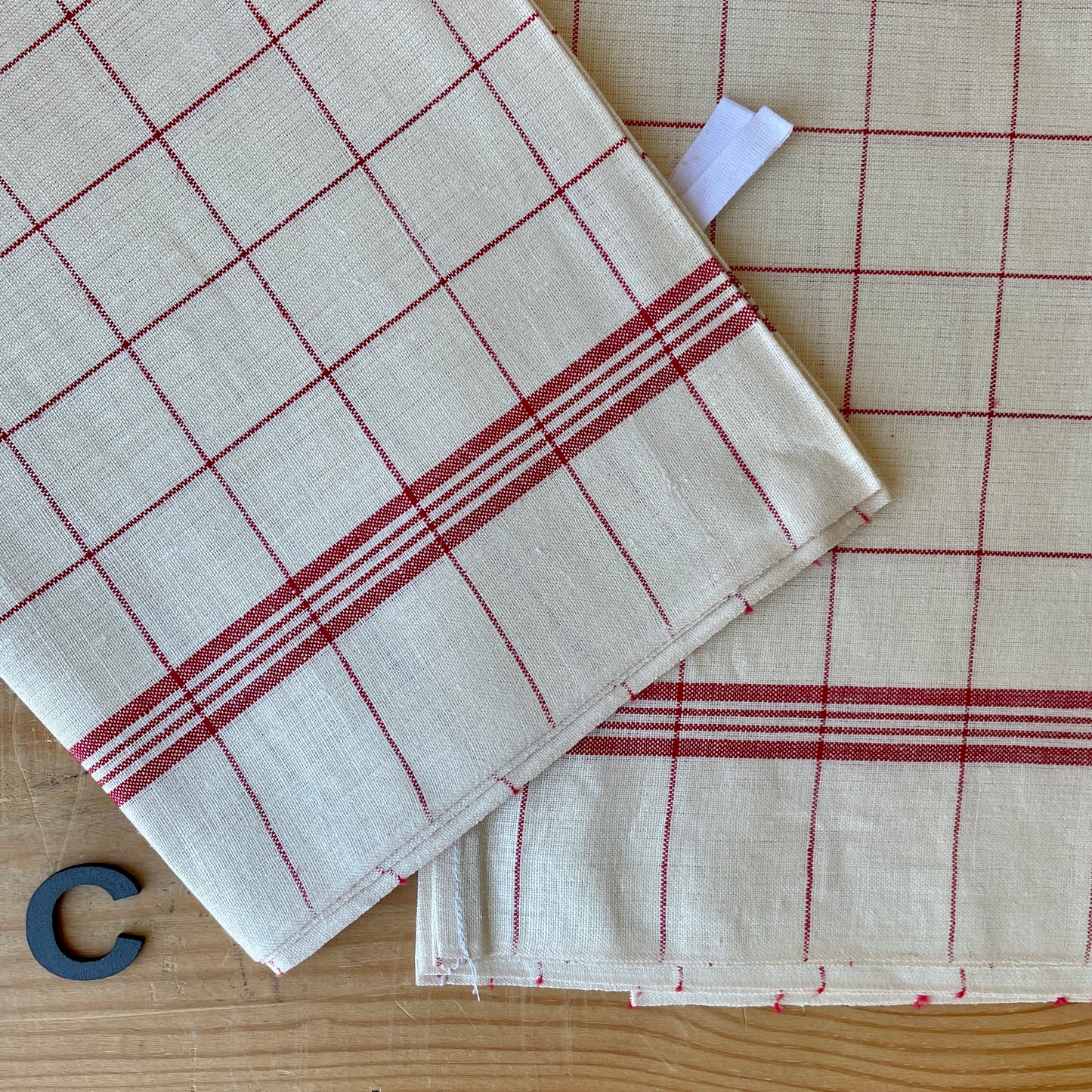 Cotton & linen tea cloths