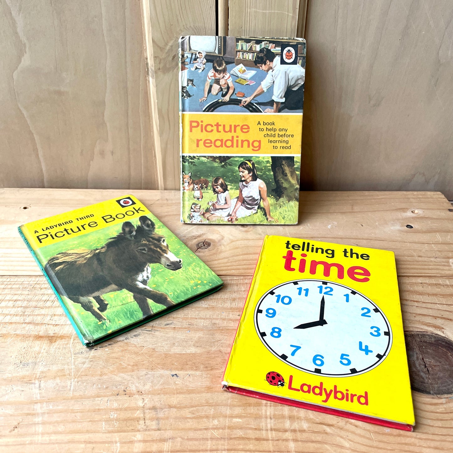 3 book set of Ladybird Picture books.