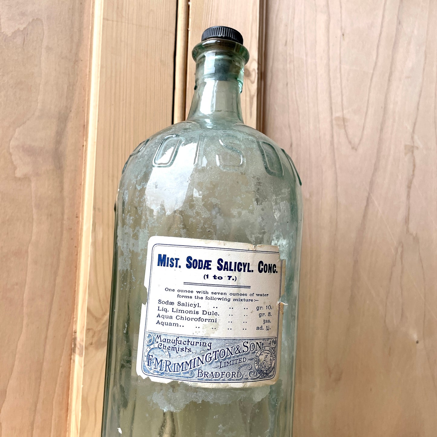 Very Large Vintage Chemist Bottle